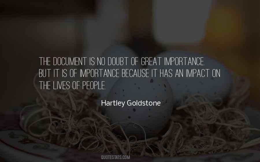 Quotes About Goldstone #1343282