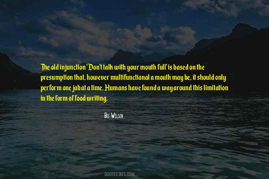 Old Food Quotes #1165154