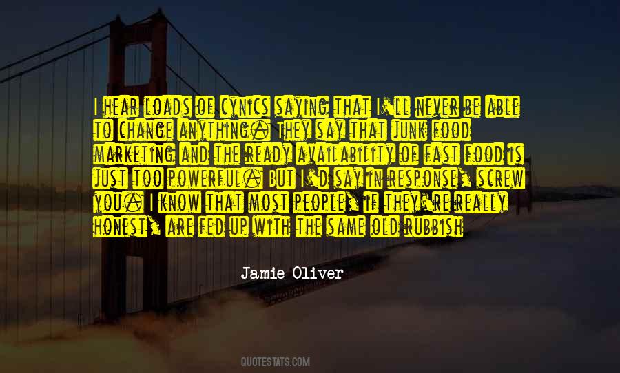 Old Food Quotes #1677034