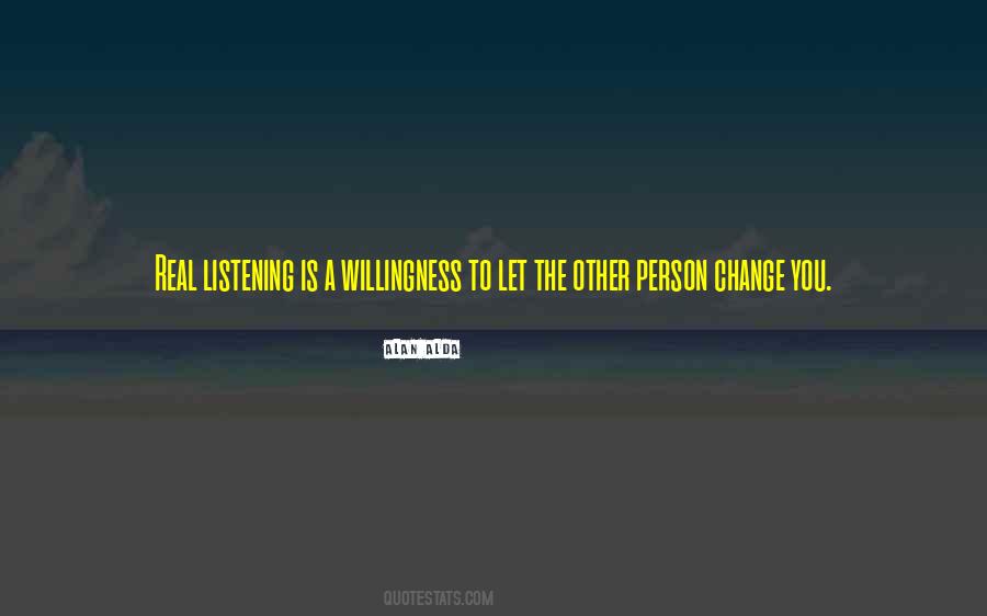 Quotes About The Listening #11811