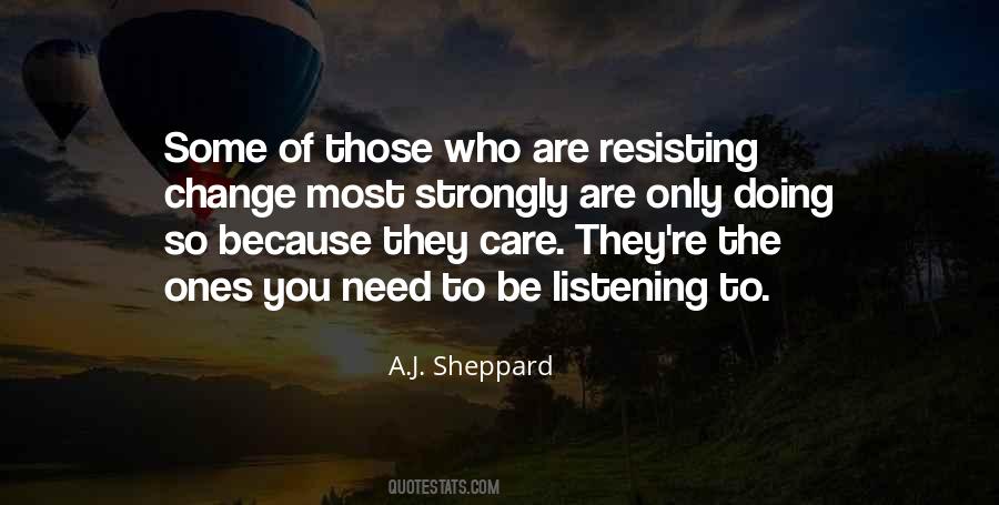 Quotes About The Listening #44168