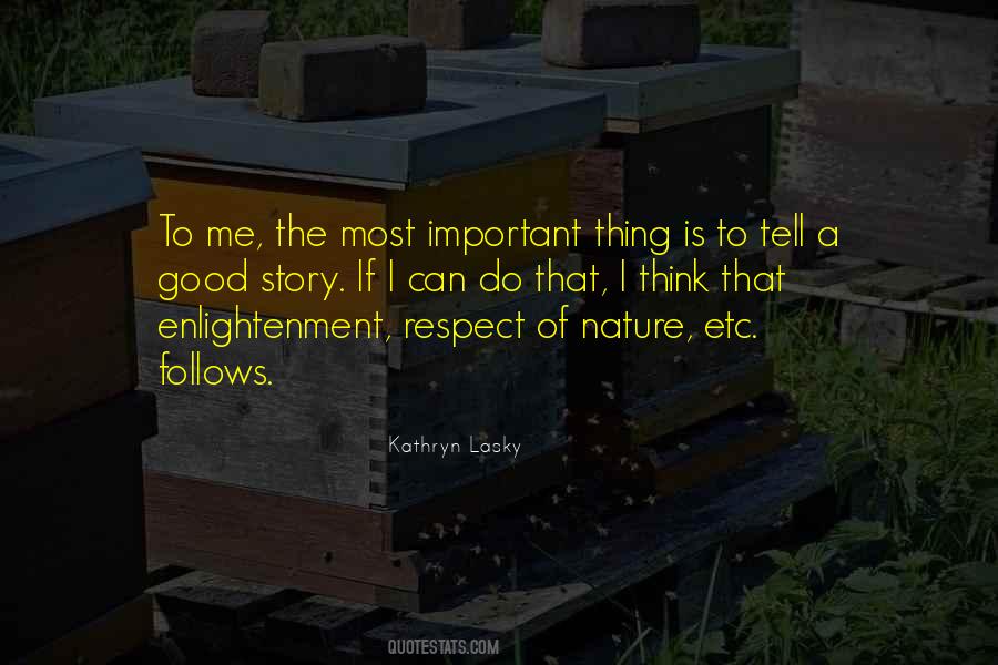 Nature Story Quotes #1422363