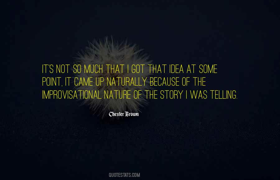 Nature Story Quotes #1575823