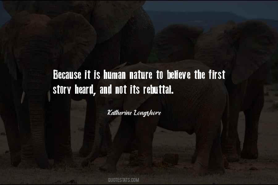 Nature Story Quotes #1691602