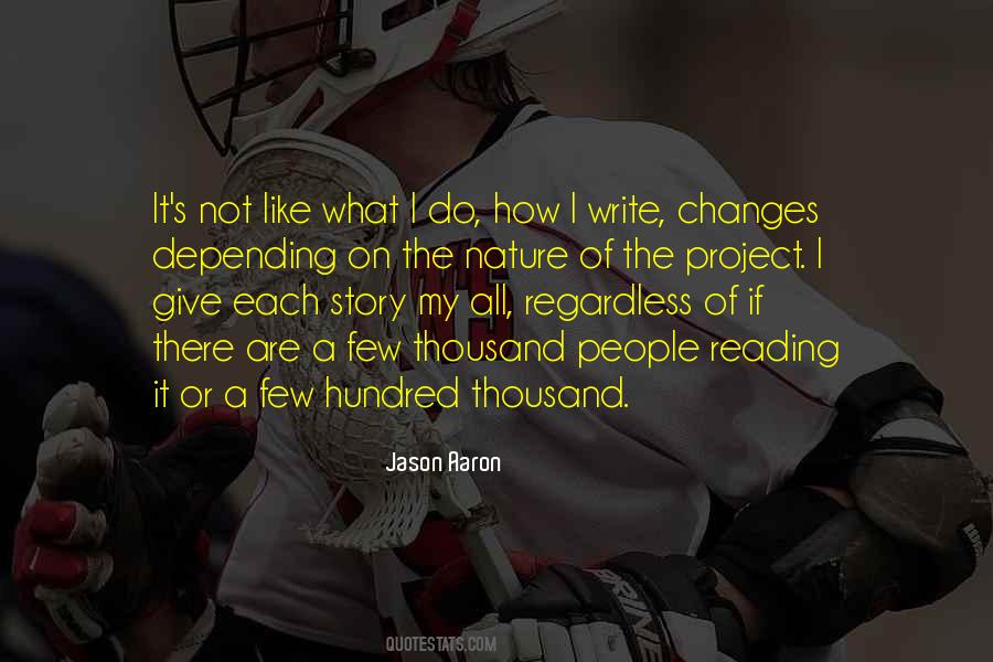 Nature Story Quotes #458089