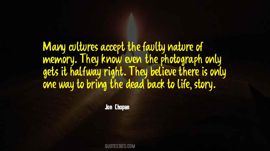 Nature Story Quotes #824933
