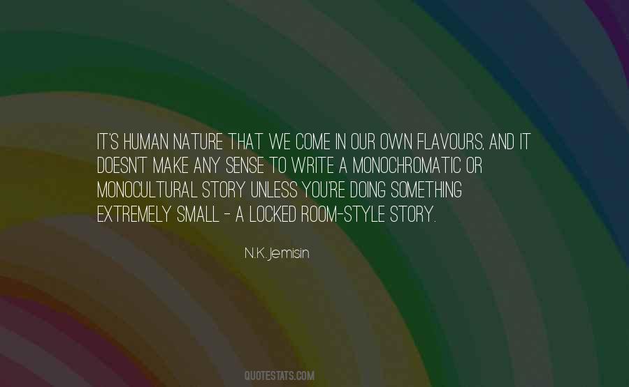 Nature Story Quotes #859374