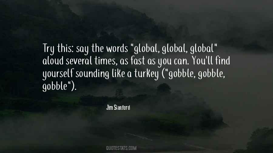 Quotes About A Turkey #1427449