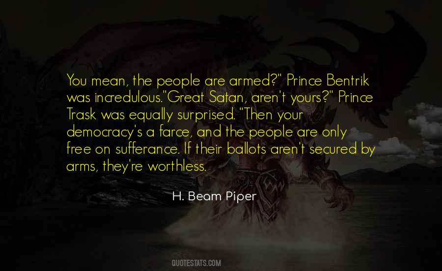 A Free People Ought To Be Armed Quotes #1309906