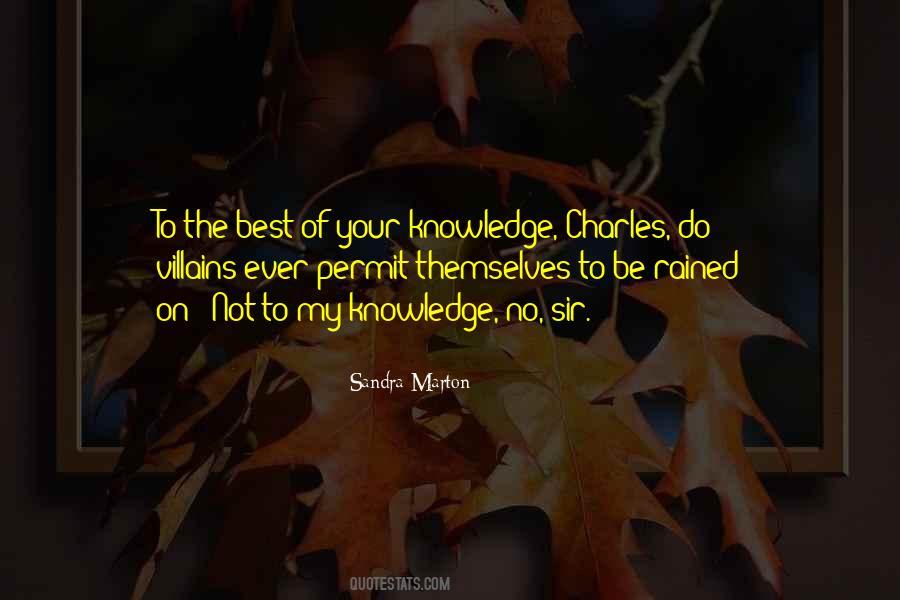 Best Knowledge Quotes #916483