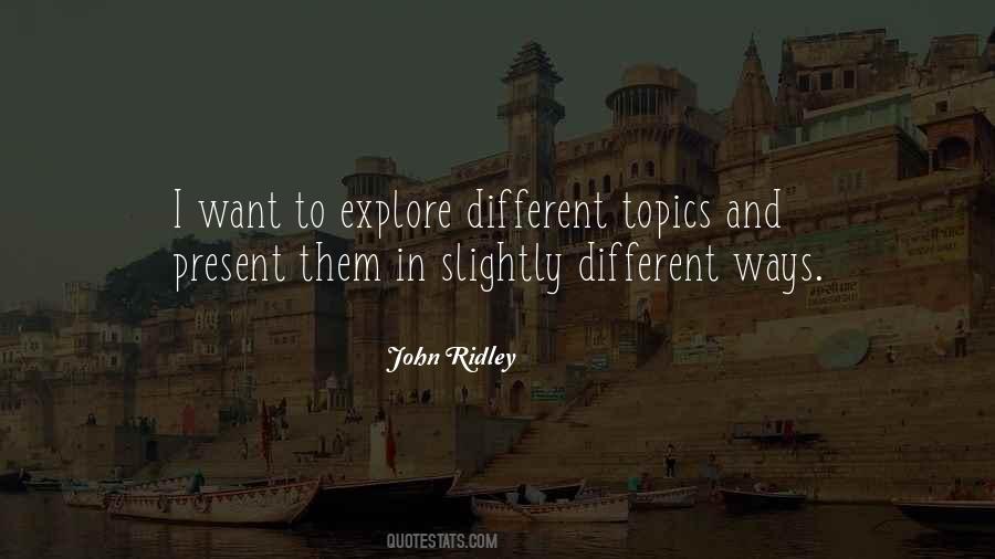 Ways To Present Quotes #1161308