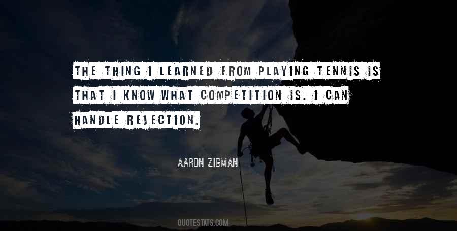 Playing Tennis Quotes #1301223