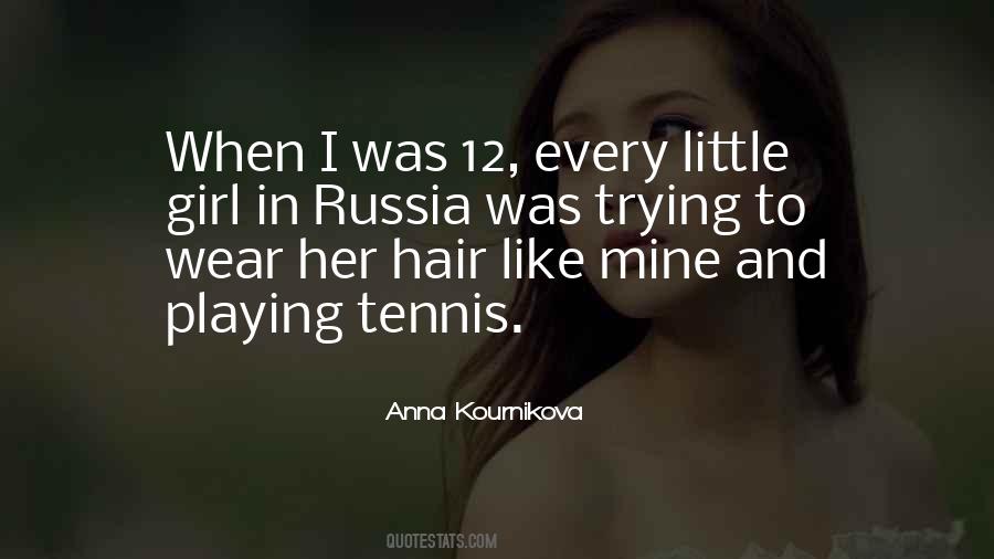 Playing Tennis Quotes #1666887