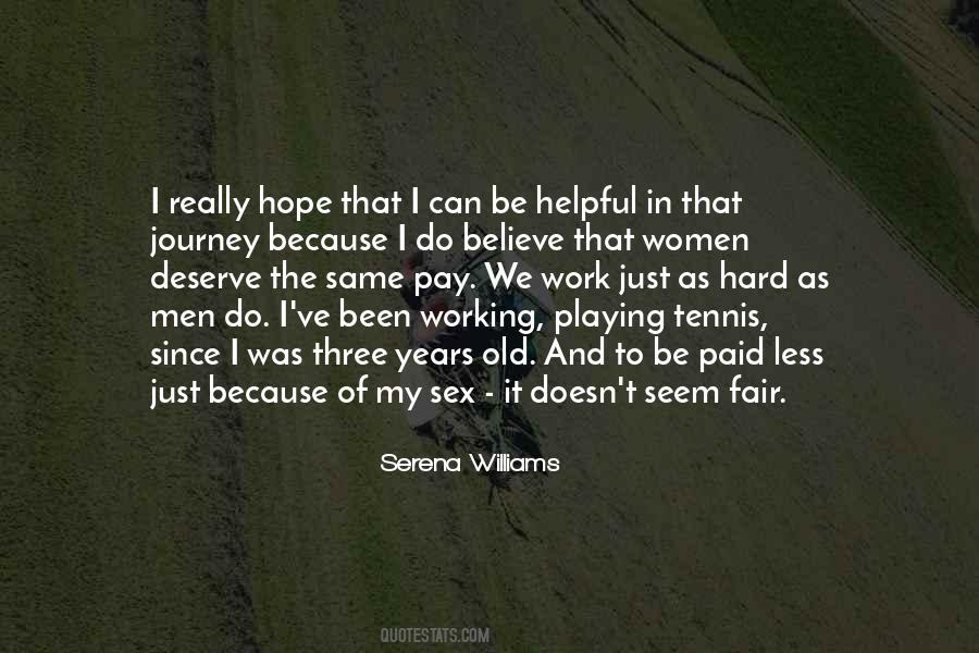 Playing Tennis Quotes #476917