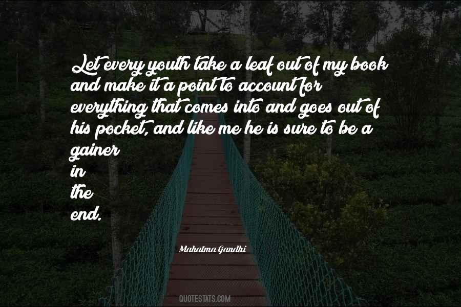 Be Like A Leaf Quotes #654352