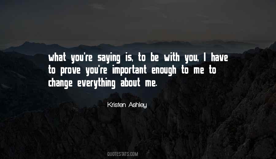 Change Is Important Quotes #291661