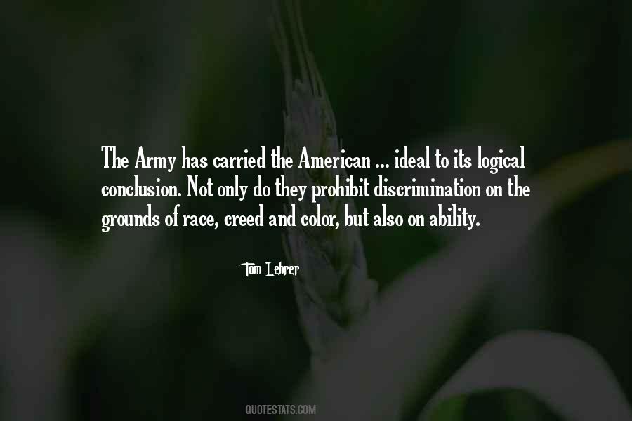 Quotes About The American Army #244506