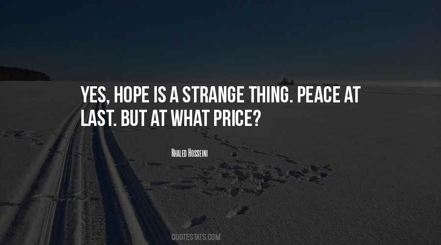 Peace At Last Quotes #105764