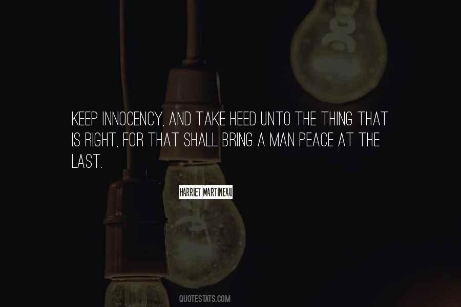 Peace At Last Quotes #1312308