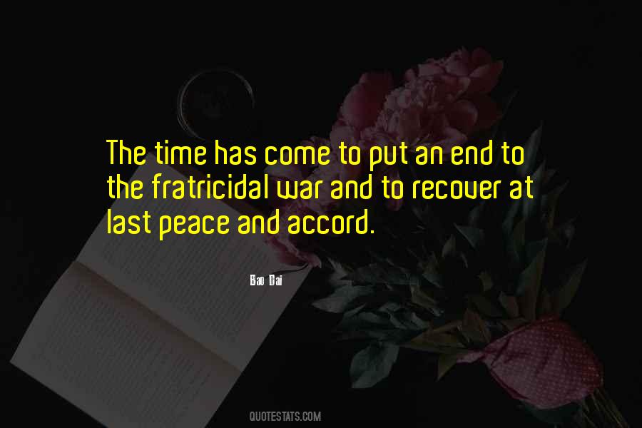 Peace At Last Quotes #694575