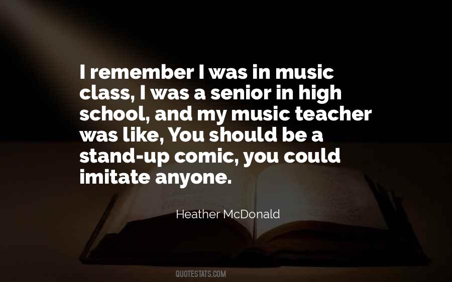 Senior School Quotes #234224