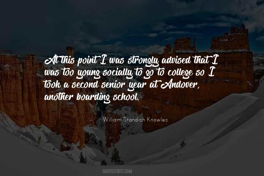 Senior School Quotes #59946