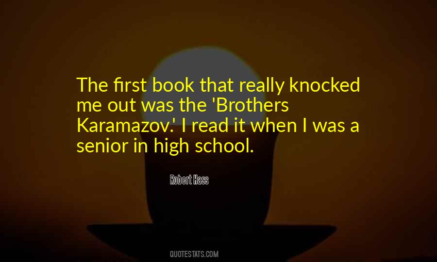 Senior School Quotes #728471