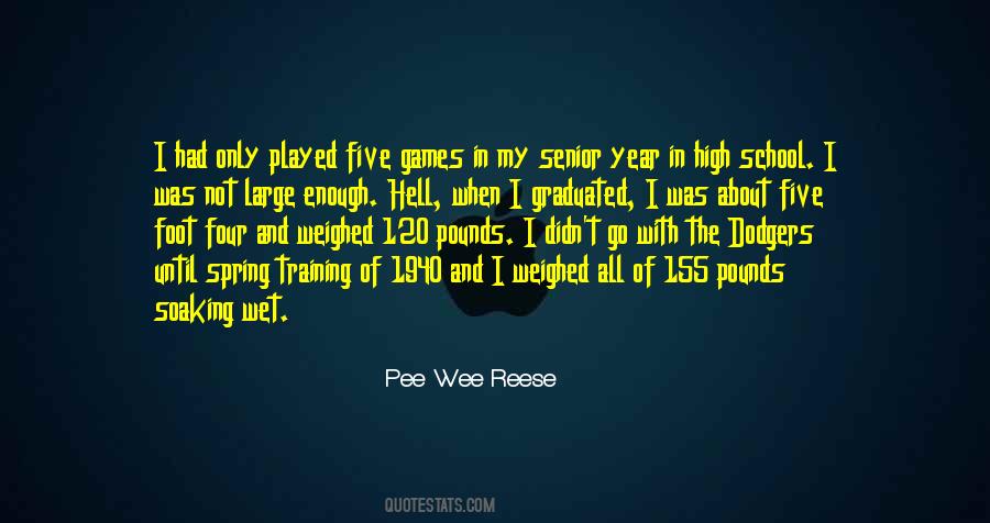Senior School Quotes #763269