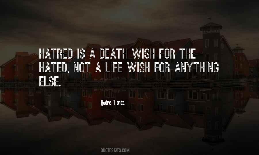 Quotes About A Death Wish #1634876