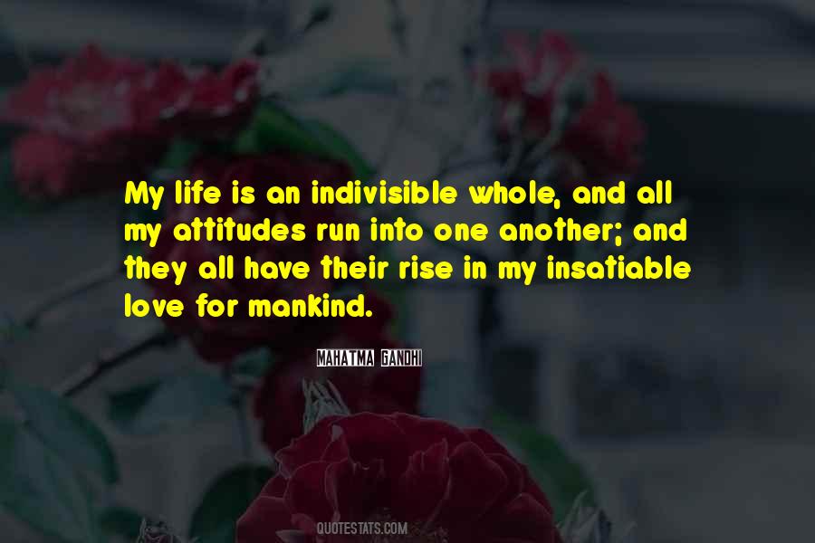 Indivisible Love Quotes #1244475