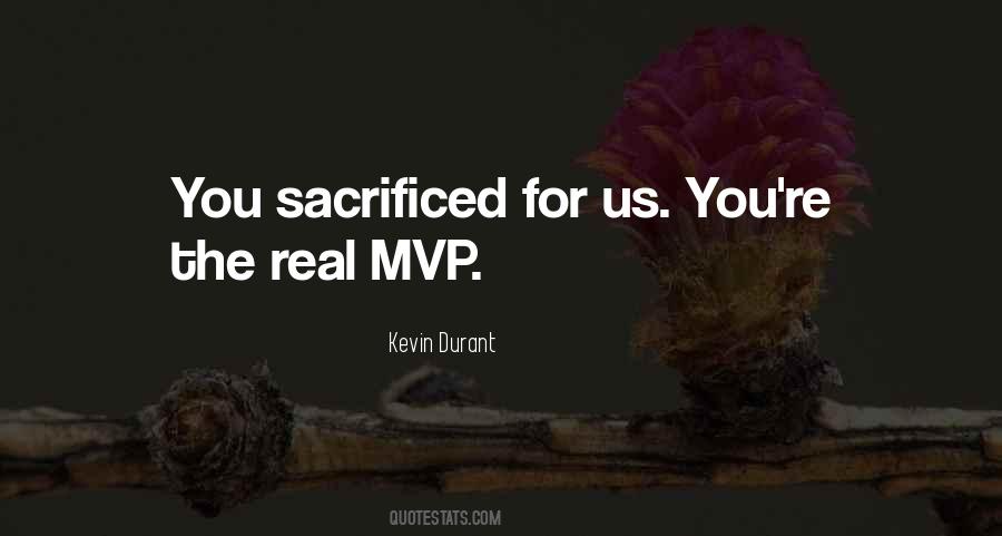 The Real Mvp Quotes #330115