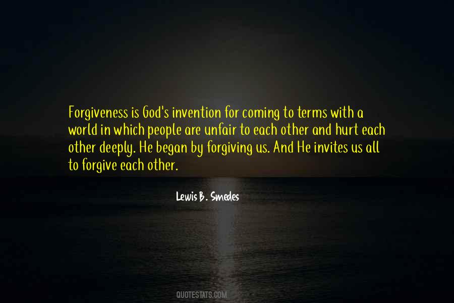 Forgive Us God Quotes #1857451