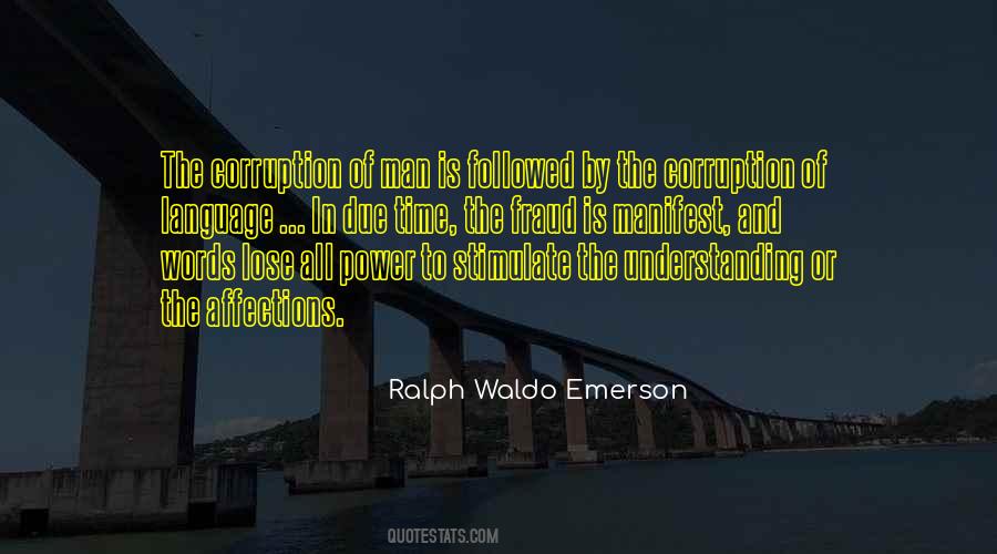Quotes About The Corruption Of Power #752783