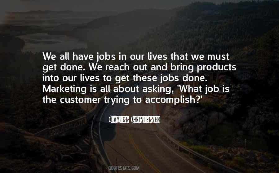 Jobs Done Quotes #1829001