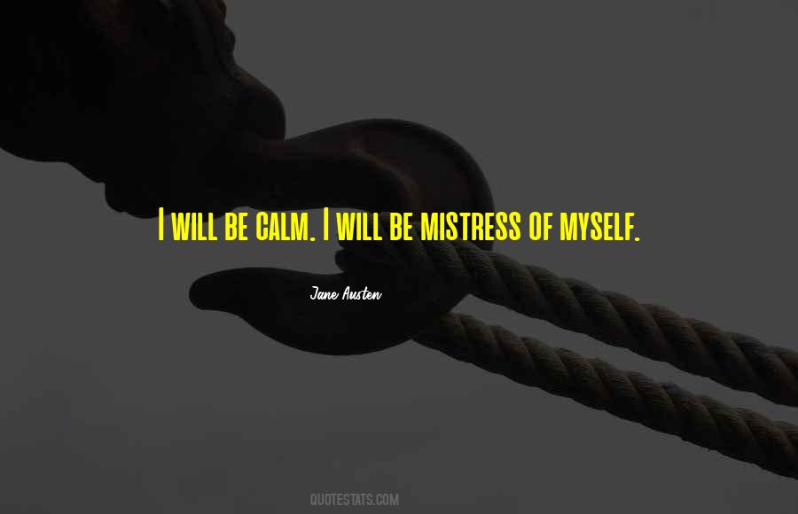 Calm And Serenity Quotes #322665