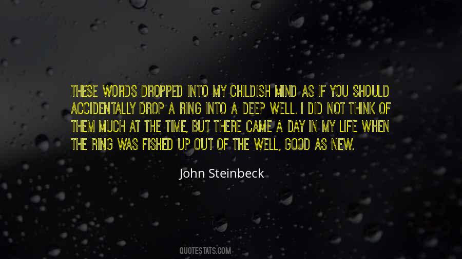 Childish Mind Quotes #1802431