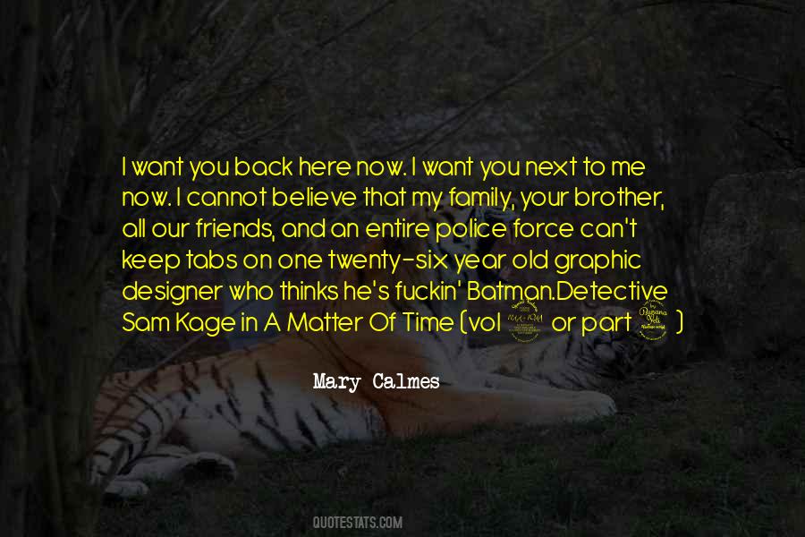 Part Of Your Family Quotes #1104274