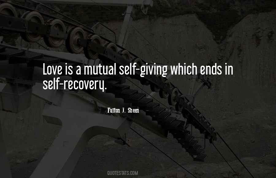 Love Recovery Quotes #1251693