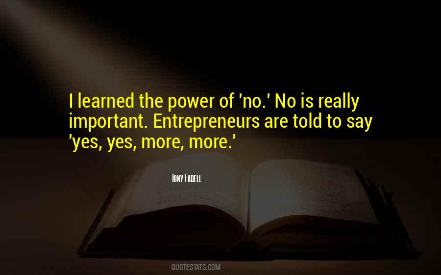 Power Of Yes Quotes #1572406
