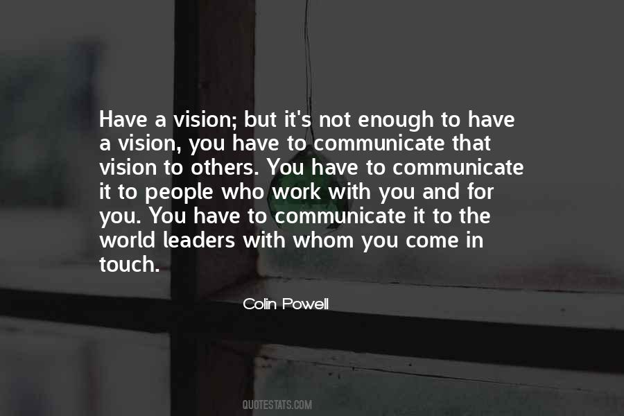 Leader Work Quotes #1178720