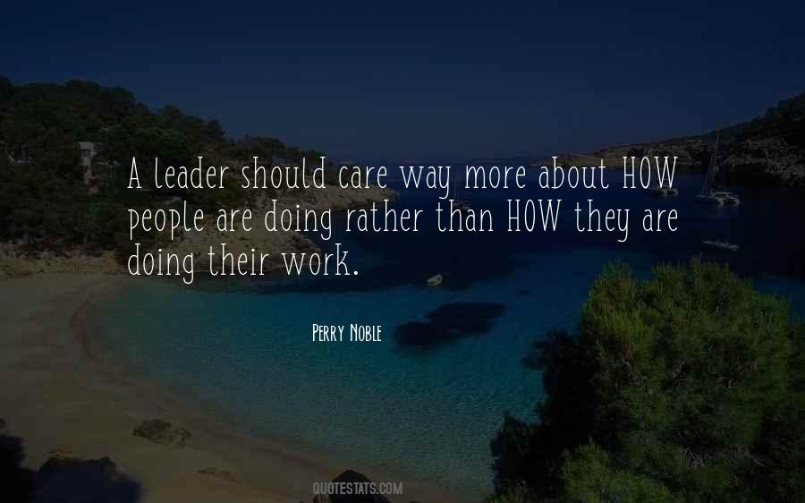 Leader Work Quotes #375248