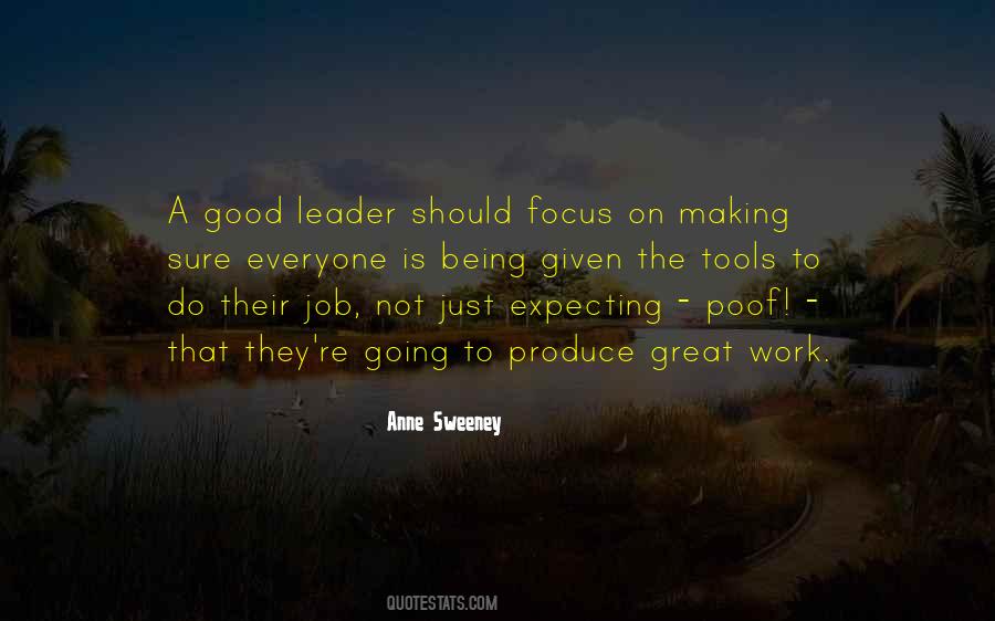 Leader Work Quotes #387125