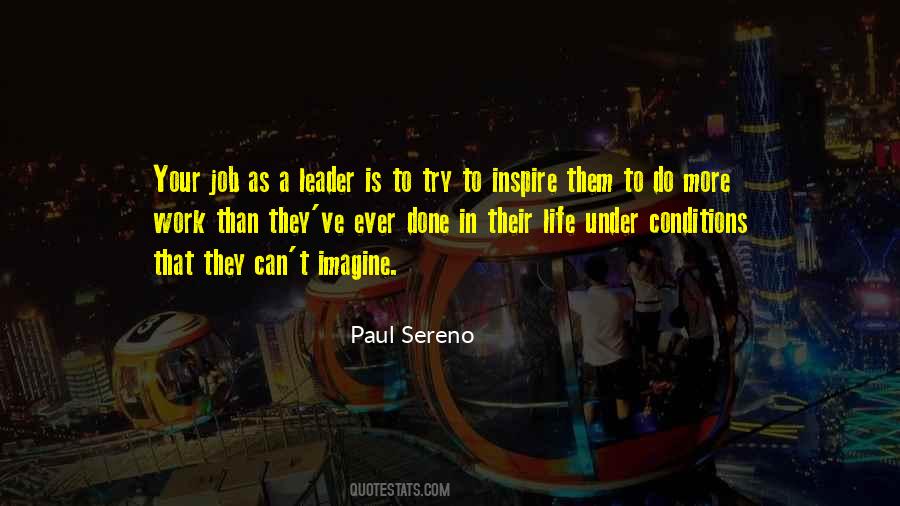 Leader Work Quotes #918601