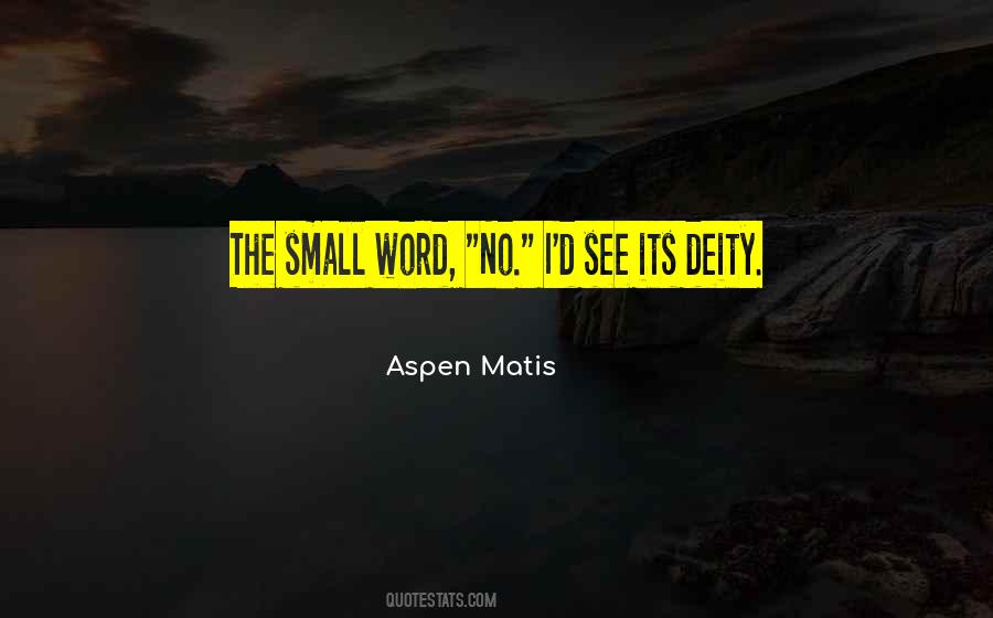 Small Word Quotes #253619