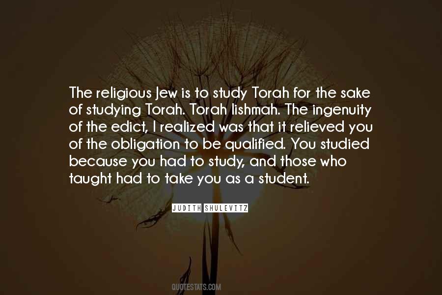 Judaism Torah Quotes #1002924