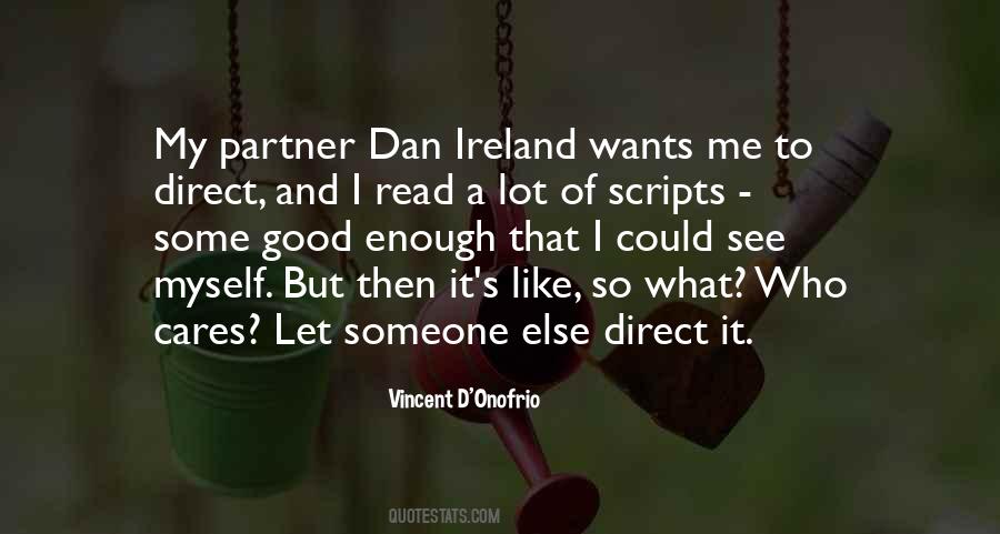 Me And My Partner Quotes #1479118
