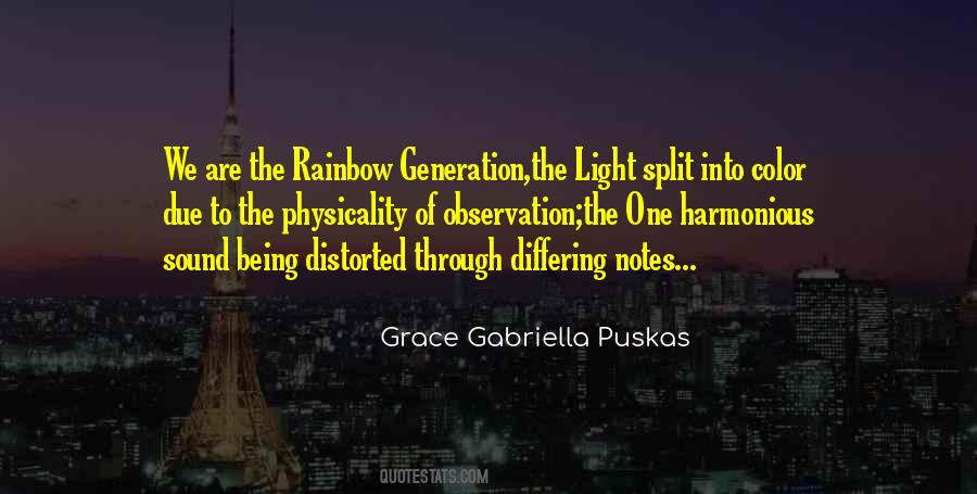 Color Of The Rainbow Quotes #1346652