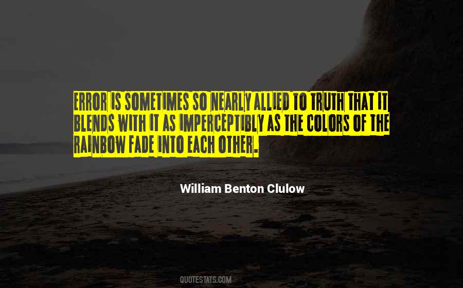 Color Of The Rainbow Quotes #278884