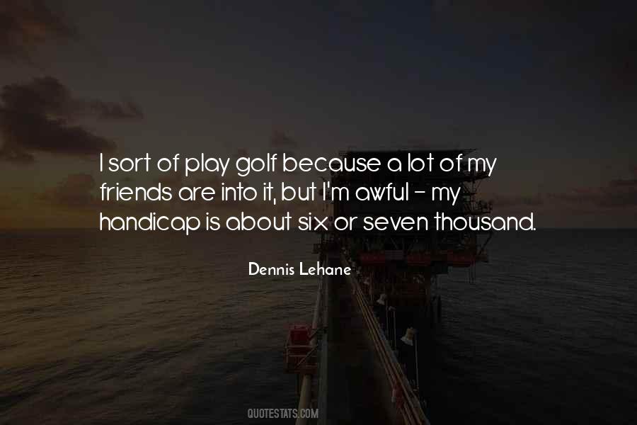 Play Golf Quotes #289379