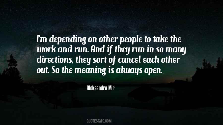 Other Meaning Quotes #920232